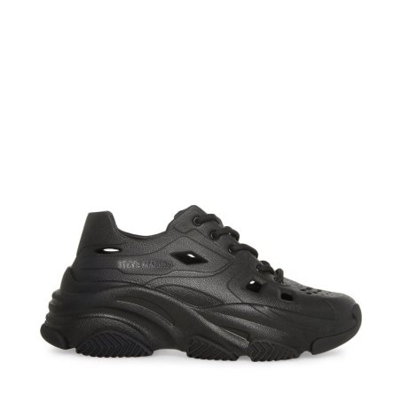 Black Steve Madden Possessive Onyx Women's Sneakers | PH 1285UBI